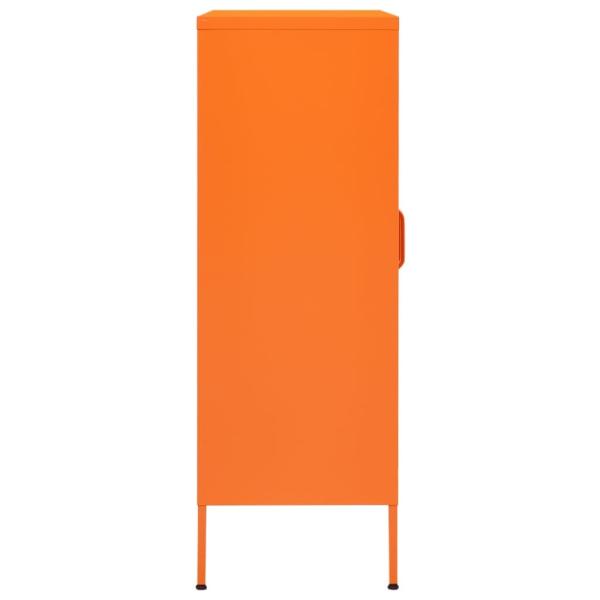 vidaXL Lagerschrank Orange 80 x 35 x 101,5 cm Stahl Bild 7