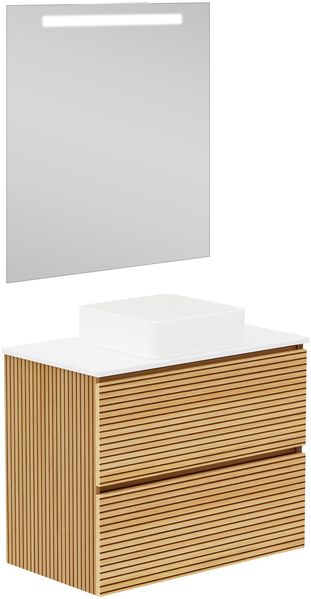Baikal Dash, Holz Keramik Glas Melamin, 16 mm, einfarbig, 80 cm