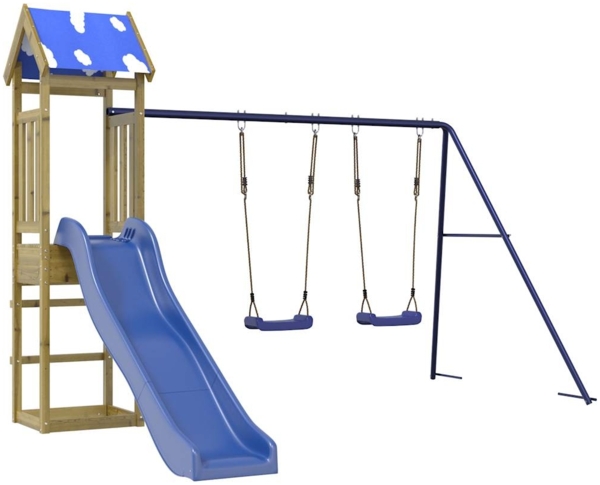 vidaXL Spielturm Imprägniertes Kiefernholz 3278958