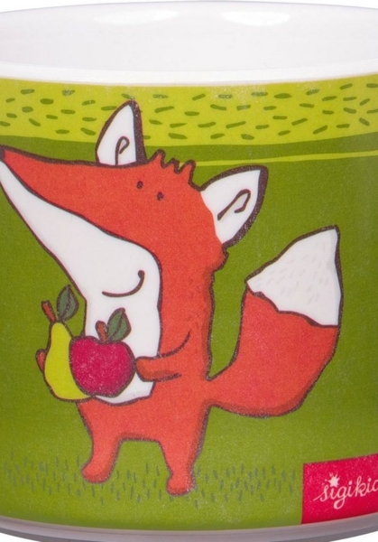 SIGIKID 25398 Kindertasse Fuchs Forest Fox rPET empfohlen für Kinder am 2 Jahren nachhaltig, robust und langlebig