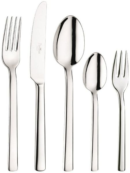 PINTINOX Besteck-Set Millenium 30-tlg. (30-tlg), 6 Personen, Edelstahl, Edelstahl 18/10, mattiert