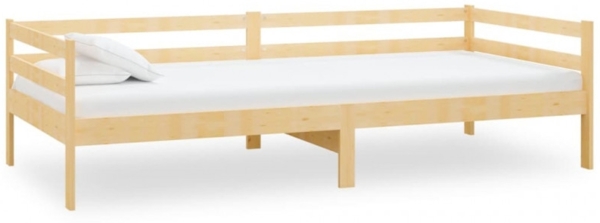 vidaXL Tagesbett mit Matratze 90x200 cm Kiefer Massivholz [3083569] Bild 4