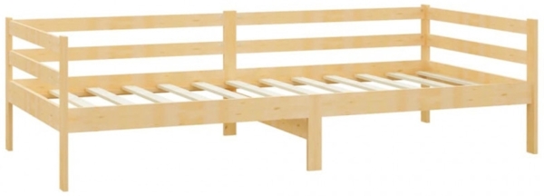 vidaXL Tagesbett mit Matratze 90x200 cm Kiefer Massivholz [3083569] Bild 15
