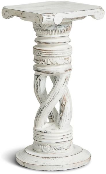 livasia Dekosäule Balinesische Säule aus Holz, gedreht, handgefertigt