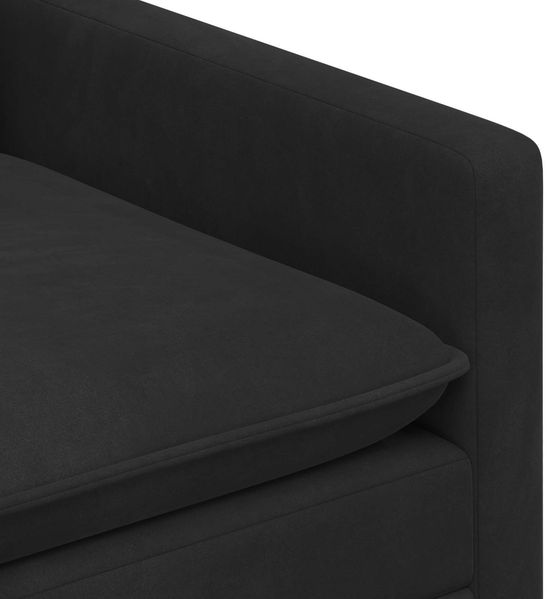 vidaXL Sofa Schwarz 156 x 81 x 87,5 cm Samt 42028844 Bild 6