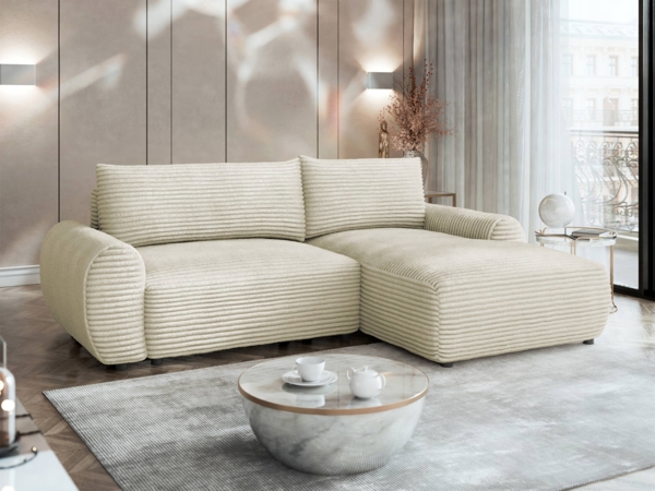 Ecksofa Blerkas (Farbe: Tilia 03, Seite: Rechts)