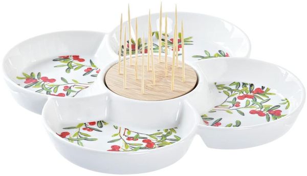 DKD Home Decor Snack-Tablett, Estándar