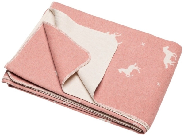 David Fussenegger Kuscheldecke Pferde Allover rouge 140x200 cm Bild 4