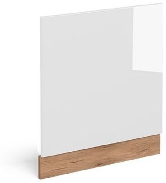 Frontblende R-Line Weiß Hochglanz 60 cm ohne Arbeitsplatte Vicco Bild 4