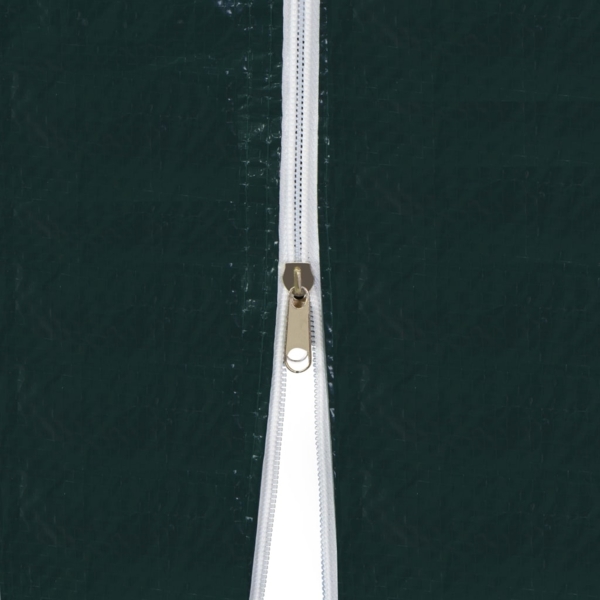 vidaXL Partyzelt, PE / Stahl grün, 3x12 m Bild 5