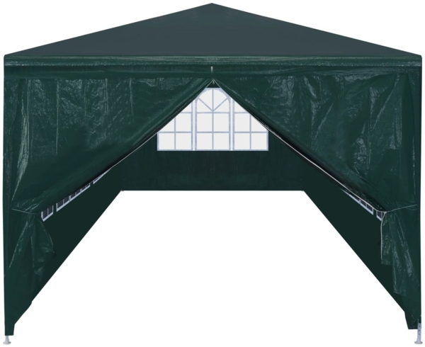 vidaXL Partyzelt, PE / Stahl grün, 3x12 m Bild 3