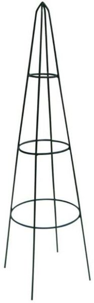 TrendLine Rosenpyramide 120 cm Spalier Metall Obelisk Rankgitter Rankturm
