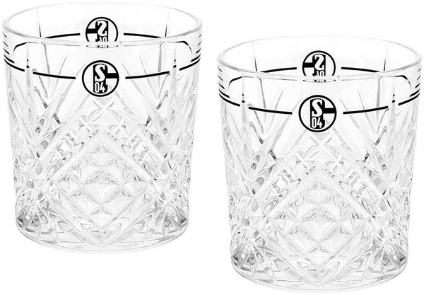 FC Schalke 04 Cocktailglas FC Schalke 04 Gin Gläser 250 ml 2er Set, 2-tlg.