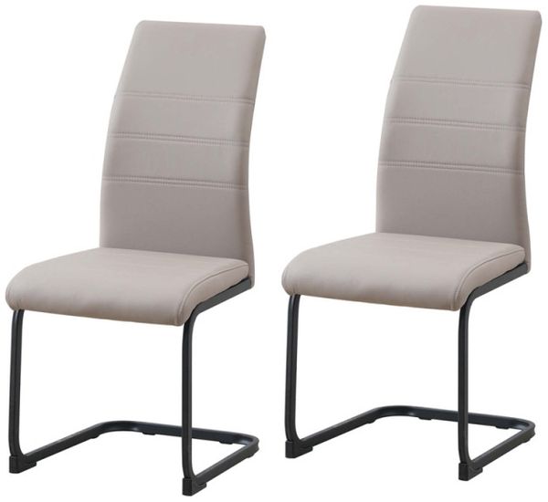 Schwingstuhl SallyP PU Cappuccino