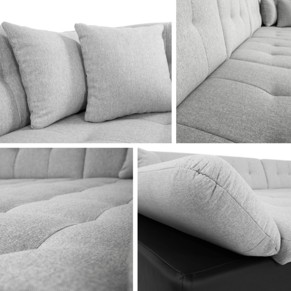 Wohnlandschaft Bergen Cord (Farbe: Poso 05, Seite: Rechts) Bild 8