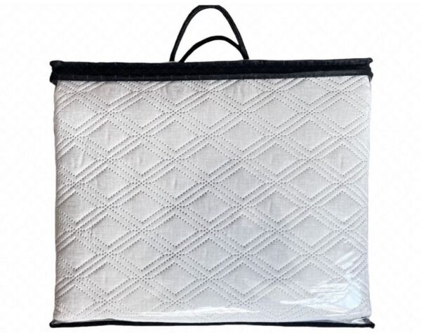 alesvelt Tagesdecke Set Havin Überwurf Decke 3-Teilig 240x250 cm, atmungsaktiv 2-Personen