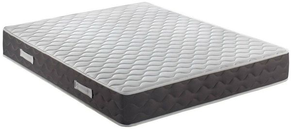 Dmora Doppelmatratze South, Produkt aus Memory-Schaum, Schlafzimmermatratze, Schlafunterstützung, Made in Italy, 180x200 h28 cm, Weiß