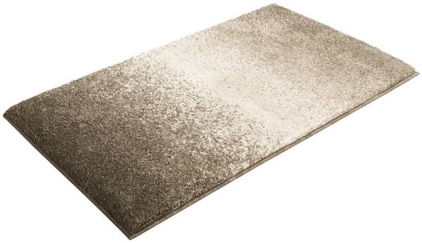Grund Badematte Mistral, Höhe 20 mm, rutschhemmend beschichtet, fußbodenheizungsgeeignet, Kunstfaser, rechteckig, meliertes Design, Ombré-Look, auch als 3 teiliges Set, Made in Europe