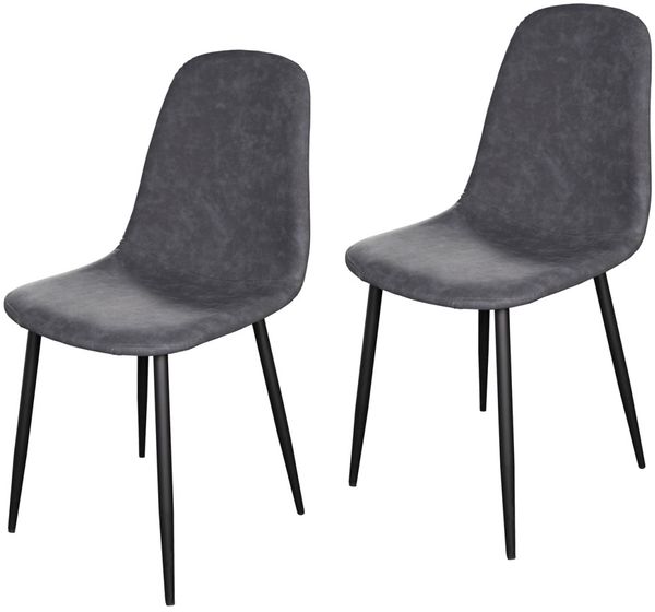 HTI-Living Savannah PU 2er-Set Stuhl