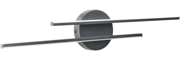 LED Spiegel- und Bilderleuchte TOUQUES Metall Schwarz