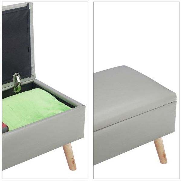 Relaxdays Sitzbank mit Stauraum Bild 7