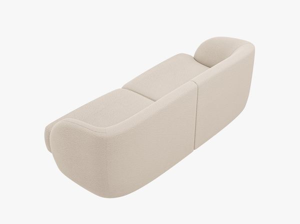 Micadoni Sofa Miley 2-Sitzer Boucle Baloo Beige Bild 3