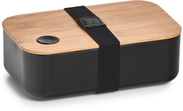 Zeller Present Lunchbox, Bambus, Polyprophylen (PP), Silikon, (1-tlg), moderne Lunchbox Bild 4