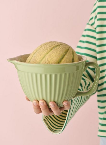 Farbauswahl - Laursen Rührschüssel Mynte Keramik 1,5l (2075) Schüssel wasabi grün 42