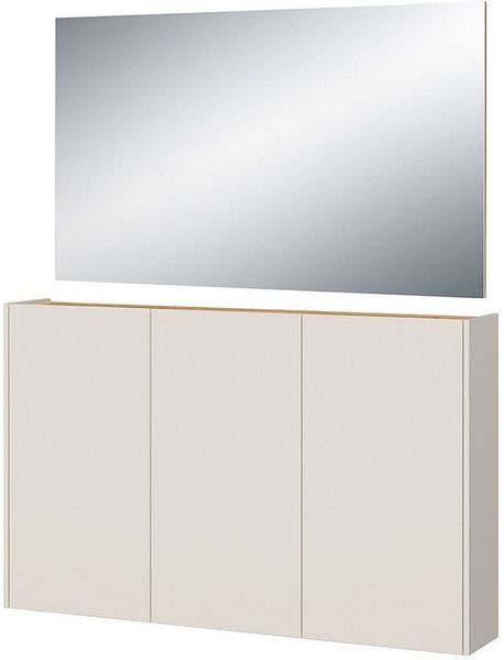 GERMANIA Garderoben-Set GW-Libbiano, (2-St), Garderoben-Set bestehend aus Mehrzweckschrank und Spiegel