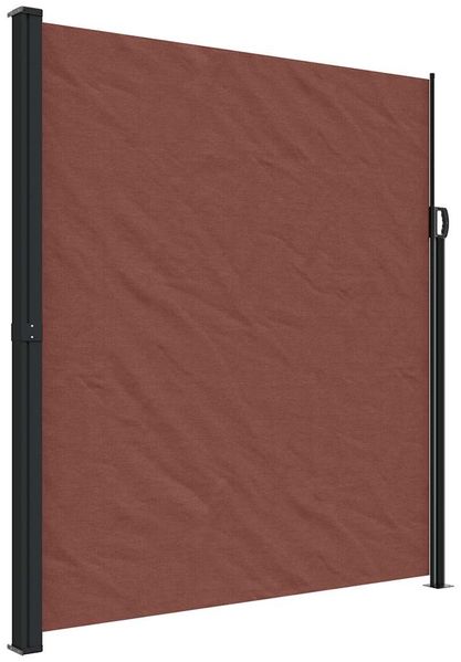 vidaXL Seitenmarkise Ausziehbar Braun 220x500 cm 4004479 Bild 2
