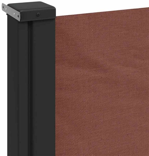 vidaXL Seitenmarkise Ausziehbar Braun 220x500 cm 4004479 Bild 7