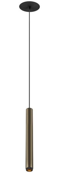 SLV GRIP! S, Pendelleuchte, PHASE, Pendellänge 200 cm, 3000 K, 29°, bronze / schwarz - Pendelleuchten
