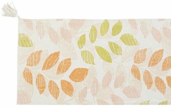 Teppich DKD Home Decor Beige Bunt Pflanzenblatt (160 x 230 x 1 cm)