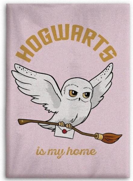 Wohndecke Harry Potter Hedwig Flauschdecke Kuscheldecke 110 x 150 cm, AY!Max