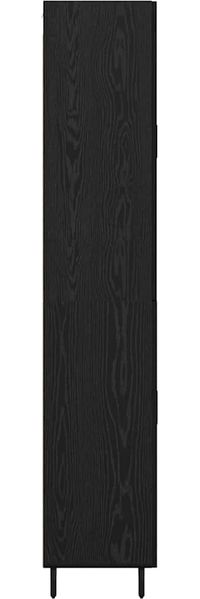 vidaXL Highboard 2 pcs Schwarz Eichen-Optik Holzwerkstoff 3416164 Bild 9