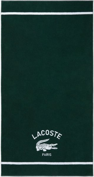 Lacoste Badetuch LORIGIN, Frottier (1-St), mit Label-Applikationen