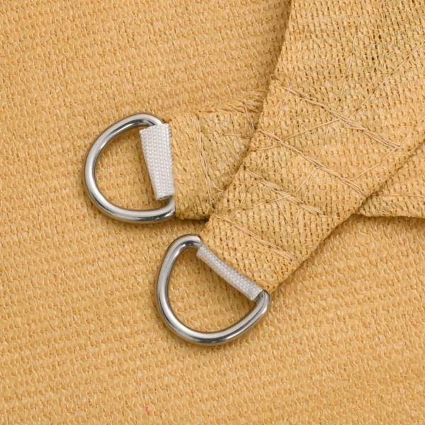 vidaXL Sonnensegel 160 g/m² Rechteckig Sandfarben 2,5x3,5 m HDPE 4002035 Bild 4