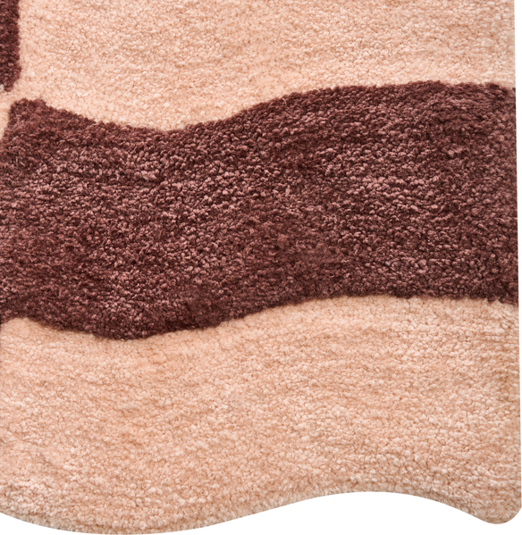 Badematte DIWANA Braun Beige 60 x 90 cm Bild 6