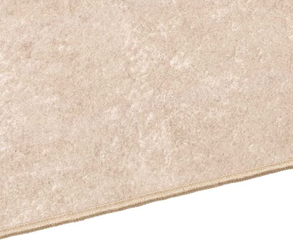 vidaXL Teppichläufer MARSA Creme 100 x 100 cm Polyester und PVC 42023060 Bild 3