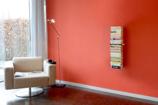 Bücherturm Booksbaum 2 Wand klein : Schwarz
