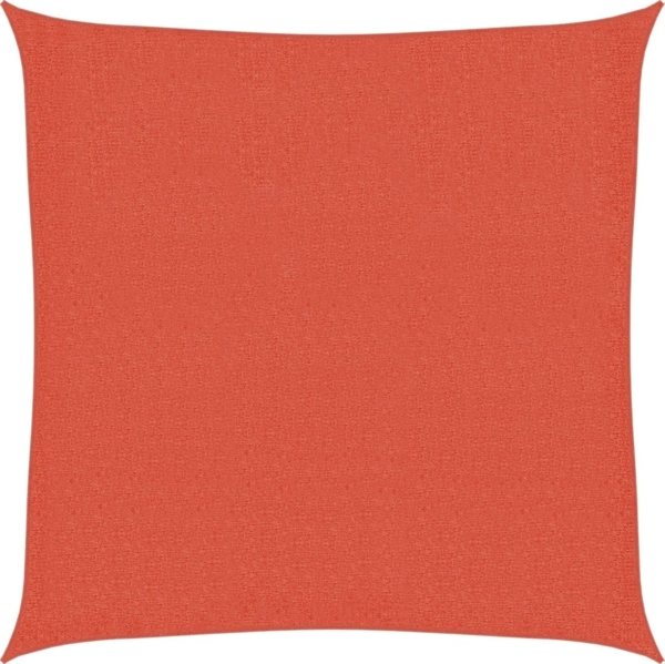 vidaXL Sonnensegel 160 g/m² Quadratisch Terrakottarot 2,5x2,5 m HDPE 311328