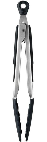 OXO Good Grips Kochzange, 22 cm, mit Silikonköpfen