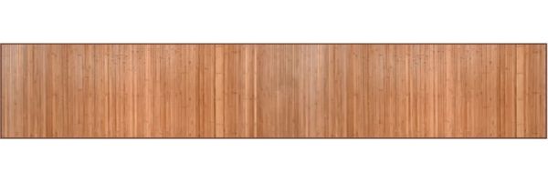 vidaXL Teppich Rechteckig Natur 70x400 cm Bambus 376883 Bild 2