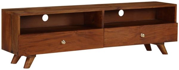 vidaXL TV-Schrank Altholz Massiv 140 x 30 x 40 cm [246675]