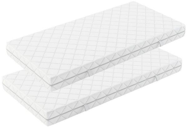 Taschenfederkernmatratze Set 2 Stück Matratze Köln 7-Zonen 90x200 100x200cm 80x200cm, Matratzen Perfekt, (Set, 2 Matratzen)