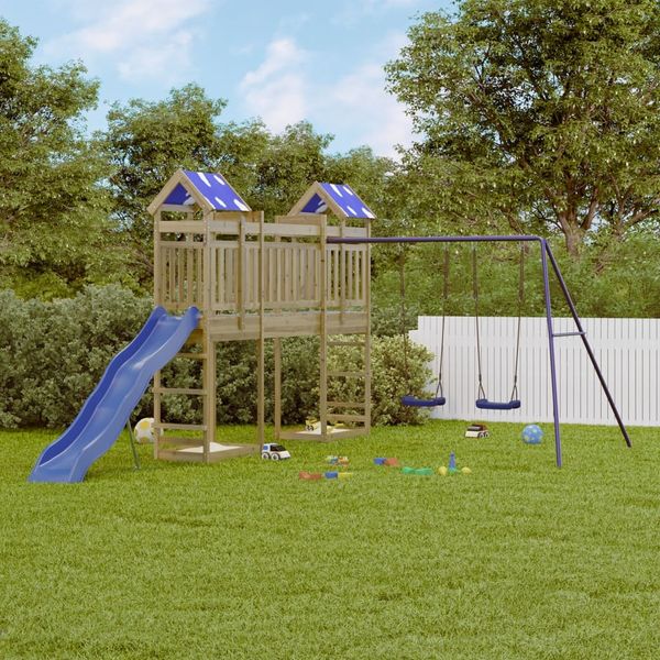 vidaXL Spielturm Imprägniertes Kiefernholz 3279108