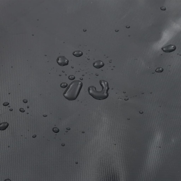 vidaXL Abdeckplane Anthrazit 4x4 m 650 g/m² 156087 Bild 6