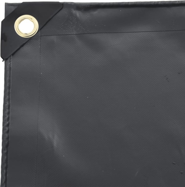 vidaXL Abdeckplane Anthrazit 4x4 m 650 g/m² 156087 Bild 5