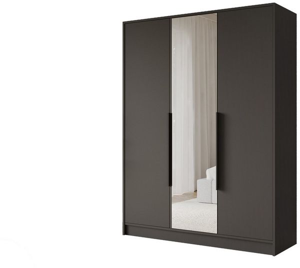 ALTDECOR Drehtürenschrank LESE (Kleiderschrank Garderobenschrank mit viel Stauraum, Moderner Schrank) Vielseitiger Drehtürenschrank mit Spiegeltüren Spiegel Flügeltüren
