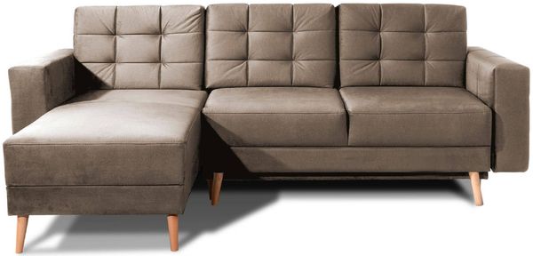 Ecksofa Asgard L mit Schlaffunktion – Eltap Monolith Retro Bild 2